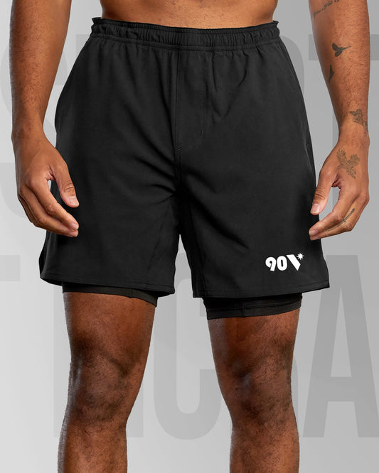 Short Deportivo c/licra Negro