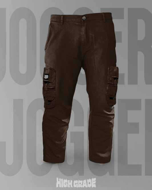 Pantalón Cargo Chocolate